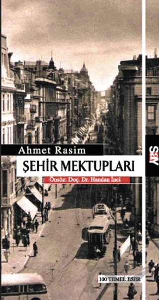 Şehir Mektupları – Ahmet Rasim – Say Yayınları kitap kapağı