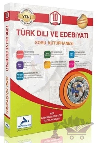 10. Sınıf Türk Dili ve Edebiyatı Soru Kütüphanesi – Kolektif – Paraf Yayınları kitap kapağı