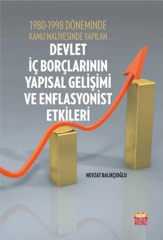 1980-1998 Döneminde Kamu Maliyesinde Yapılan DEVLET İÇ BORÇLARININ YAPISAL GELİŞİMİ – Nevzat Balıkçıoğlu – Nobel Bilimsel Eserler kitap kapağı