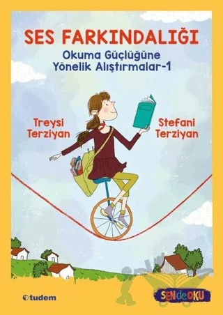 Ses Farkındalığı Okuma Güçlüğüne Yönelik Alıştırmalar-1 – Stefani Terziyan, Treysi Terziyan – Tudem Yayınları kitap kapağı