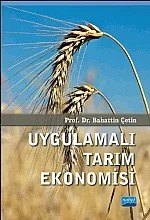 Uygulamalı Tarım Ekonomisi – Bahattin Çetin – Nobel Akademik Yayıncılık kitap kapağı
