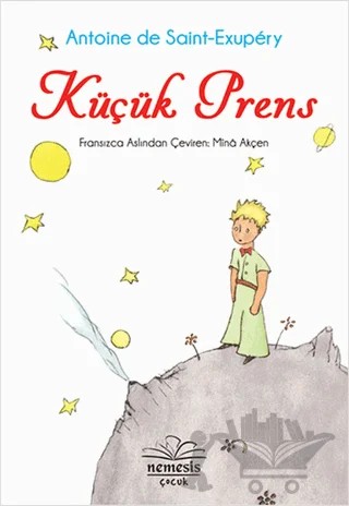 Küçük Prens – Antoine de Saint-Exupery – Nemesis Kitap kitap kapağı