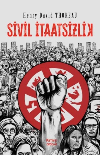 Sivil İtaatsizlik – Henry David Thoreau – Kırmızı Ada Yayınları kitap kapağı