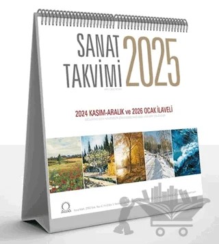 Sanat Takvimi 2025 Masa Takvimi – Kolektif – Angora Kitapları kitap kapağı