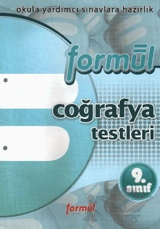 Formül 9. Sınıf Coğrafya Yaprak Testleri – Kolektif – Formül Yayınları kitap kapağı