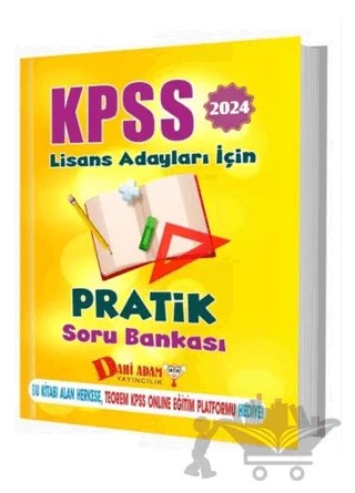 KPSS Lisans Adaylar İçin Pratik Soru Soru Bankası – Kolektif – Dahi Adam Yayıncılık kitap kapağı
