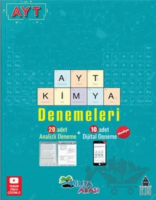 Kimya Adası AYT Kimya 30 Deneme – Kolektif – Tonguç Akademi kitap kapağı