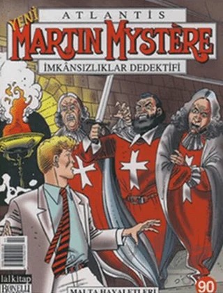 Yeni Martin Mystere Sayı: 90 Malta Hayaletleri – Lal Kitap kitap kapağı