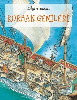 Bilgi Hazinesi - Korsan Gemileri – Julie Bruce – 1001 Çiçek Kitaplar kitap kapağı