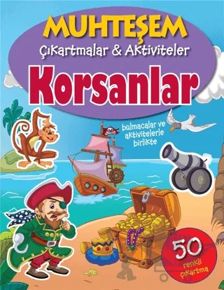 Korsanlar - Muhteşem Çıkartmalar ve Aktiviteler – Kolektif – Parıltı Yayınları kitap kapağı