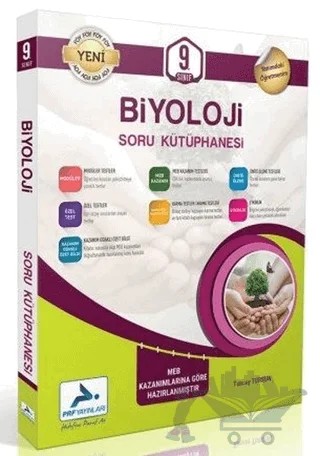 9. Sınıf Biyoloji Soru Kütüphanesi – Kolektif – Paraf Yayınları kitap kapağı