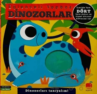 Eğlenceli Yapboz Dinozorlar – Kollektif – Uçan Fil Yayınları kitap kapağı