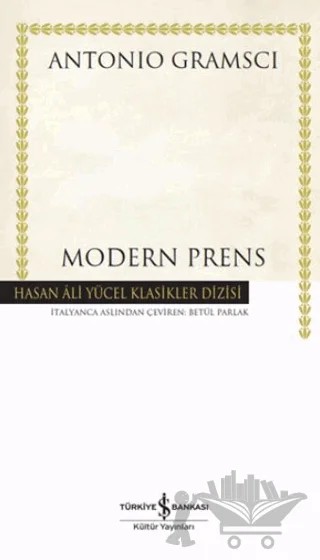 Modern Prens – Antonio Gramsci – İş Bankası Kültür Yayınları kitap kapağı