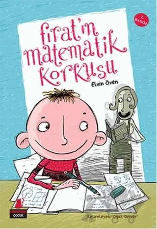 Fırat'ın Matematik Korkusu – Elvin Öven – Kırmızı Kedi Çocuk kitap kapağı