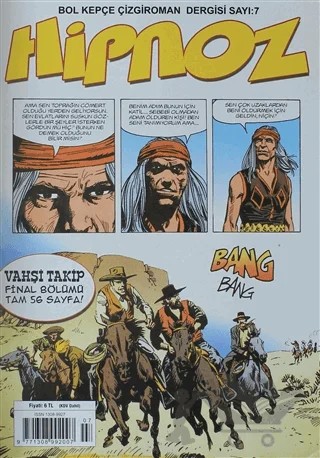 Hipnoz Bol Kepçe Çizgi Roman Dergisi Sayı: 7 – Presstij Kitap kitap kapağı