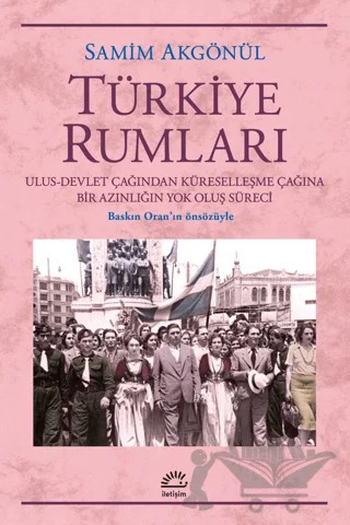 Türkiye Rumları – Samim Akgönül – İletişim Yayınevi kitap kapağı