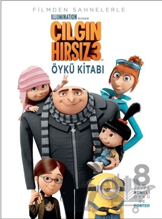 Çılgın Hırsız 3 - Öykü Kitabı – Kolektif – Doğan Egmont Yayıncılık kitap kapağı