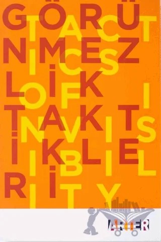 Görünmezlik Taktikleri – Kolektif – ARTER kitap kapağı