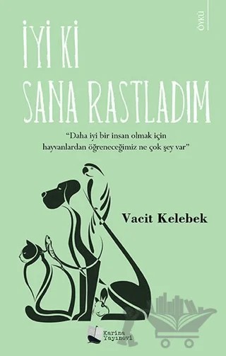 İyi Ki Sana Rastladım – Vacit Kelebek – Karina Yayınevi kitap kapağı