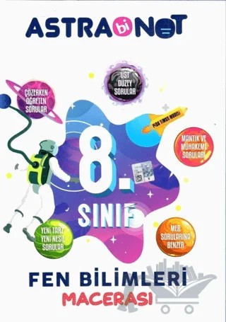 8. Sınıf Fen Bilimleri Astrobinot Macerası – Kolektif – Bi Not Yayınları kitap kapağı