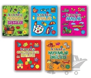Renk Renk Boya Seti (5 Kitap Takım) – Serkan Karakoç – Pal Sokağı Yayınları kitap kapağı