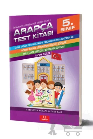 5. Sınıf Arapça Test Kitabı – Enes Balı, H. Hüseyin Köksal – Mektep Yayınları kitap kapağı
