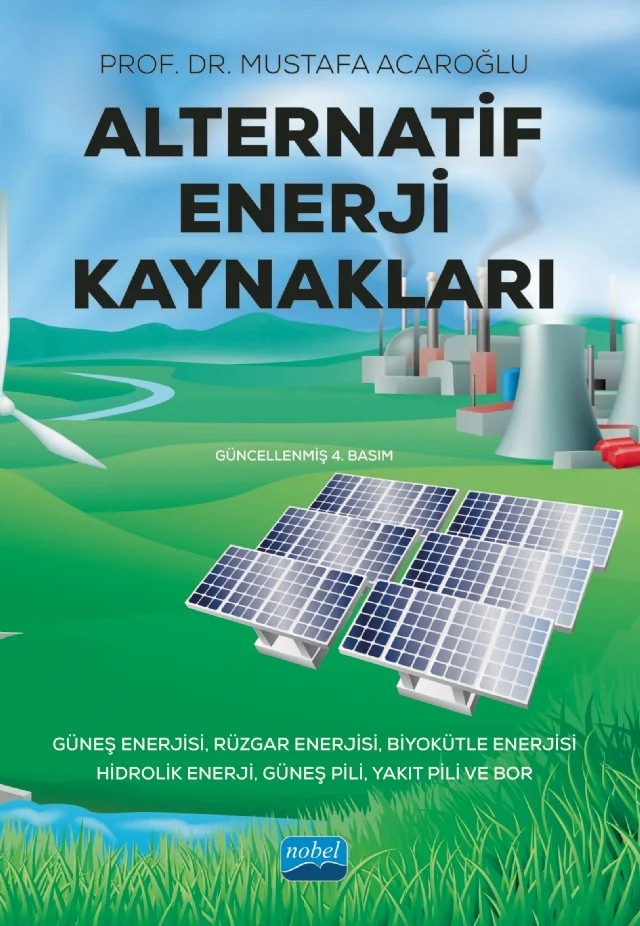Alternatif Enerji Kaynakları – Mustafa Acaroğlu – Nobel Akademik Yayıncılık kitap kapağı