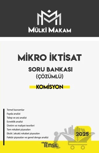 Mülki Makam Mikro İktisat Soru Bankası – Kolektif – Temsil Kitap kitap kapağı