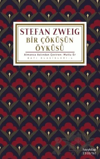 Bir Çöküşün Öyküsü – Stefan Zweıg – Hayykitap kitap kapağı