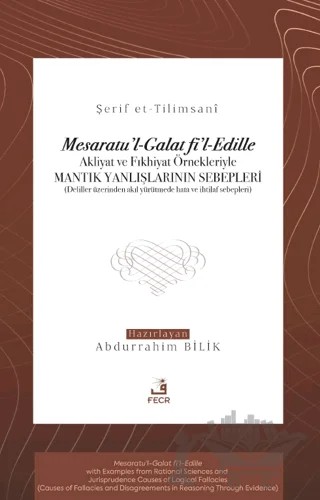 Mesaratu'l-Galat fi'l-Edille – Kolektif – Fecr Yayınları kitap kapağı