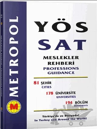 YÖS SAT Meslekler Rehberi – Kolektif – Metropol Yayınları kitap kapağı