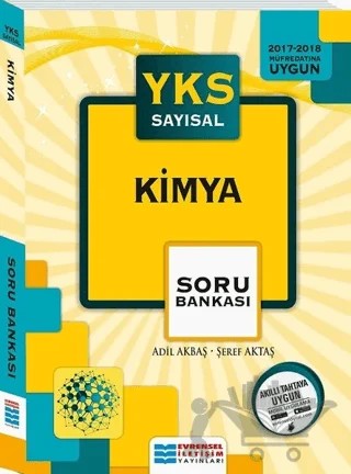 YKS Kimya Soru Bankası – Kolektif – Evrensel İletişim Yayınları kitap kapağı