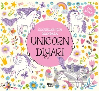 Çocuklar İçin Mandala - Unicorn Diyarı – Kolektif – Bilgi Park kitap kapağı