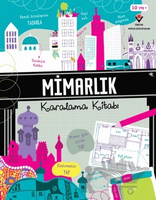 Mimarlık Karalama Kitabı – Darran Stobbart, Eddle Reynolds – TÜBİTAK Yayınları kitap kapağı