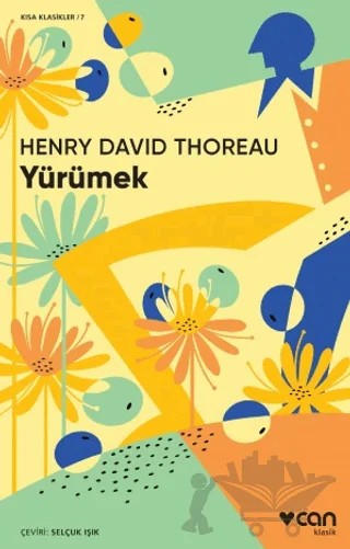 Yürümek – Henry David Thoreau – Can Yayınları kitap kapağı