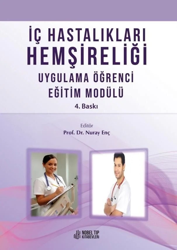 İç Hastalıkları Hemşireliği Uygulama Öğrenci Eğitim Modülü – Nobel Tıp Kitabevleri kitap kapağı