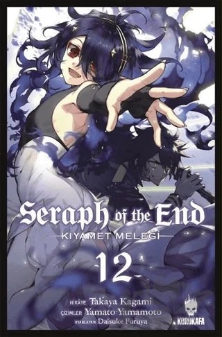 Seraph of the End - Kıyamet Meleği 12 – Takaya Kagami – Kurukafa Yayınevi kitap kapağı