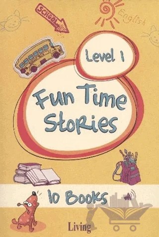 Fun Time Stories - Level 1 (10 Books+CD+Activity) – Kolektif – Living English Dictionary kitap kapağı