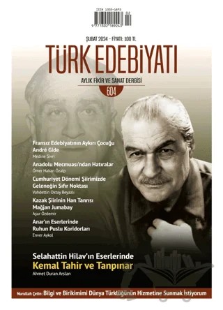 Türk Edebiyatı Aylık Fikir ve Sanat Dergisi Sayı: 604 Şubat 2024 – Türk Edebiyatı Dergisi kitap kapağı