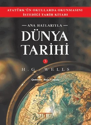 Ana Hatlarıyla Dünya Tarihi 3 – H. G. Wells – Mitra Yayınları kitap kapağı