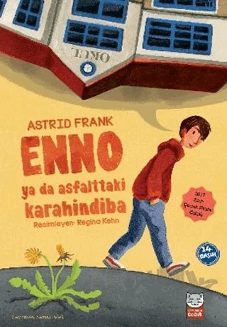 Enno ya da Asfalttaki Karahindiba – Astrid Frank – Kırmızı Kedi Çocuk kitap kapağı