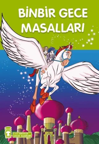 Binbir Gece Masalları – Anonim – Timaş Çocuk kitap kapağı