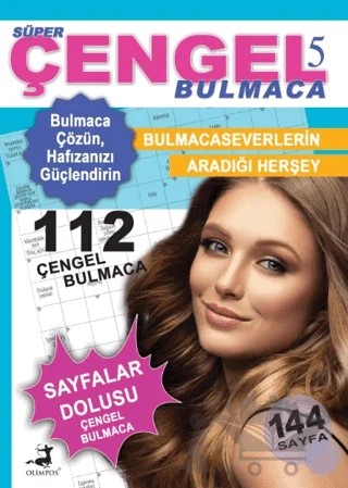 Süper Çengel Bulmaca 5 – Kolektif – Olimpos Yayınları kitap kapağı