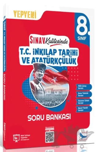 2024 8. Sınıf LGS T.C. İnkılap Tarihi ve Atatürkçülük Soru Bankası – Kolektif – Sınav Yayınları kitap kapağı