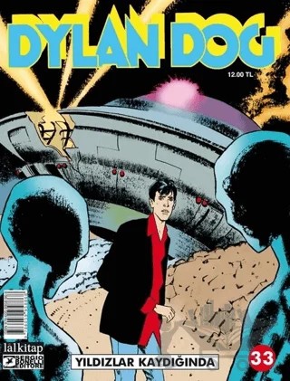 Dylan Dog Sayı: 33 - Yıldızlar Kaydığında – Tiziano Sclavi – Lal Kitap kitap kapağı
