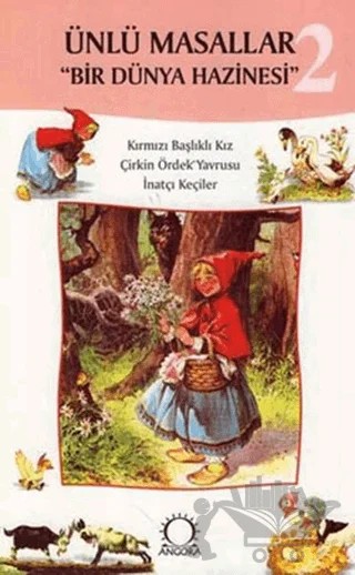 Ünlü Masallar 2 Bir Dünya Hazinesi – Derleme – Angora Kitapları kitap kapağı