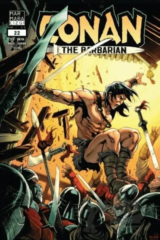 Conan The Barbarian 22 – Jim Zub – Marmara Çizgi kitap kapağı