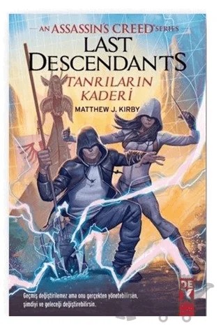 Last Descendants Tanrıların Kaderi – Matthew J.Kırby – Dex Yayınevi kitap kapağı