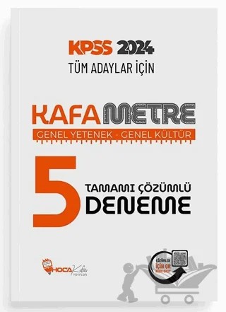 2024 KPSS Genel Yetenek Genel Kültür KAFAMETRE 5 Deneme – Kolektif – Hoca Kafası Yayınları kitap kapağı