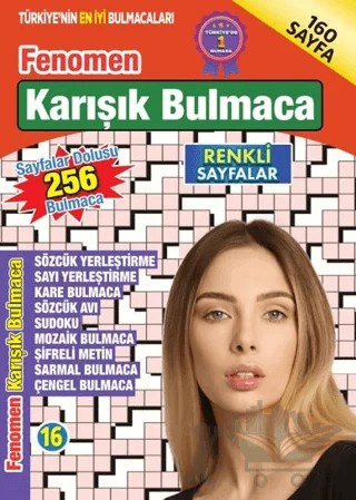 Fenomen Karışık Bulmaca 16 – Kolektif – Maxi Yayıncılık kitap kapağı